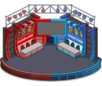 Conflict of Enemies Indoor Stage - The Simpsons: Tapped Out