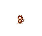 Diddy Kong (Superstar Saga-Style) - Donkey Kong Customs