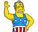 Captain Flag - The Simpsons: Tapped Out