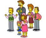 Crowd of Flanders Family Members - The Simpsons: Tapped Out