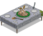 Mattress King Dinner Table - The Simpsons: Tapped Out
