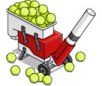 Tennis Machine - The Simpsons: Tapped Out