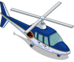 Itchy & Scratchy Helicopter - The Simpsons: Tapped Out