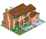 Damaged Simpson House - The Simpsons: Tapped Out