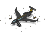 Black Leather Plane - The Simpsons: Tapped Out