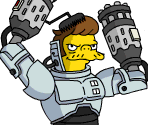Cyborg Snake - The Simpsons: Tapped Out