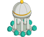 Mansion Gardens Gazebo - The Simpsons: Tapped Out