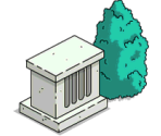 Mansion Gardens Pillar - The Simpsons: Tapped Out