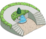 Mansion Gardens Platform - The Simpsons: Tapped Out