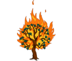 Burning Tree - The Simpsons: Tapped Out
