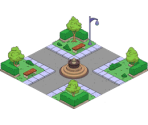 Vigilant Town Square - The Simpsons: Tapped Out
