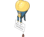 Big Butt Skinner Balloon - The Simpsons: Tapped Out