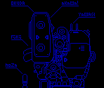 Title Screens & Metal Gear Schematic - Metal Gear: Snake's Revenge