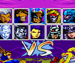 Character Select - X-Men: Children Of The Atom