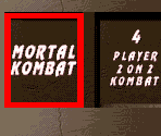 Options, Story, Credits Screens - Mortal Kombat 3