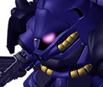 Geara Doga Rezin Custom - SD Gundam G Generation Overworld