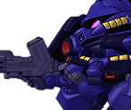 Geara Doga Rezin Custom - SD Gundam G Generation World