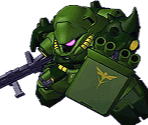 Geara Doga - SD Gundam G Generation World
