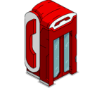 Zenith City Phone Booth - The Simpsons: Tapped Out