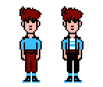 Mike Jones (Maniac Mansion NES-Style) - StarTropics Customs