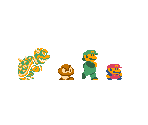 Super Mario Bros 1 Characters (Enhanced) - Mario Customs