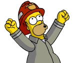 Fireman Homer - The Simpsons: Tapped Out