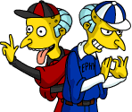 Softball Mr Burns (Red & Blue) - The Simpsons: Tapped Out