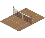 Clay Tennis Court - The Simpsons: Tapped Out
