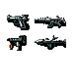 Weapons, Items, Hostages, Projectiles, & Effects - Metal Gear