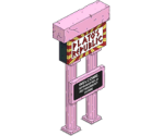 Plato's Republic Sign - The Simpsons: Tapped Out