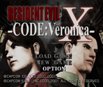 Title Screen & Main Menu - Resident Evil CODE: Veronica X