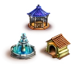 Building Icons - Gardenscapes
