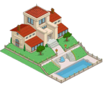 Ziff Mansion - The Simpsons: Tapped Out