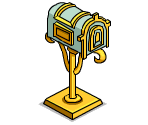 Gold Mail Box - The Simpsons: Tapped Out