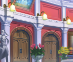Zodiac Hall Fountain Room (Present) - Ace Attorney Investigations Collection