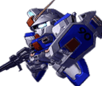 Gundam F90 - SD Gundam G Generation Overworld