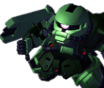 RF Zaku - SD Gundam G Generation World