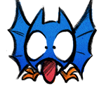 Bat (Blue) - Wonder Boy: The Dragon's Trap