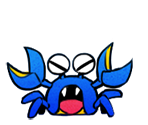 Crab (Blue) - Wonder Boy: The Dragon's Trap