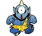 Cyclops (Blue) - Wonder Boy: The Dragon's Trap