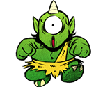 Cyclops (Green) - Wonder Boy: The Dragon's Trap