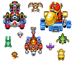 Stage 1 Enemies - Time Bokan Series: Bokan to Ippatsu! Doronbo (JPN)