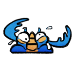 Fire Ant (Blue) - Wonder Boy: The Dragon's Trap