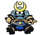 Samurai (Blue) - Wonder Boy: The Dragon's Trap