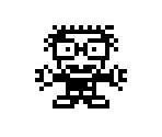 Chuckie - Rugrats Giga Pet