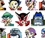 Villain Trio Portraits - Time Bokan Series: Bokan GoGoGo! (JPN)