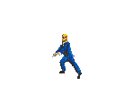 Corrupt Secret Police Agent (Blue) - xXx
