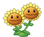 Twin Sunflower - Plants vs. Zombies 2