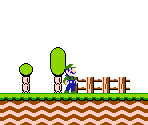 Luigi (SMB1-Style, Modern) - Mario Customs