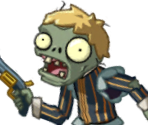 Hamlet Zombie - Plants vs. Zombies 2